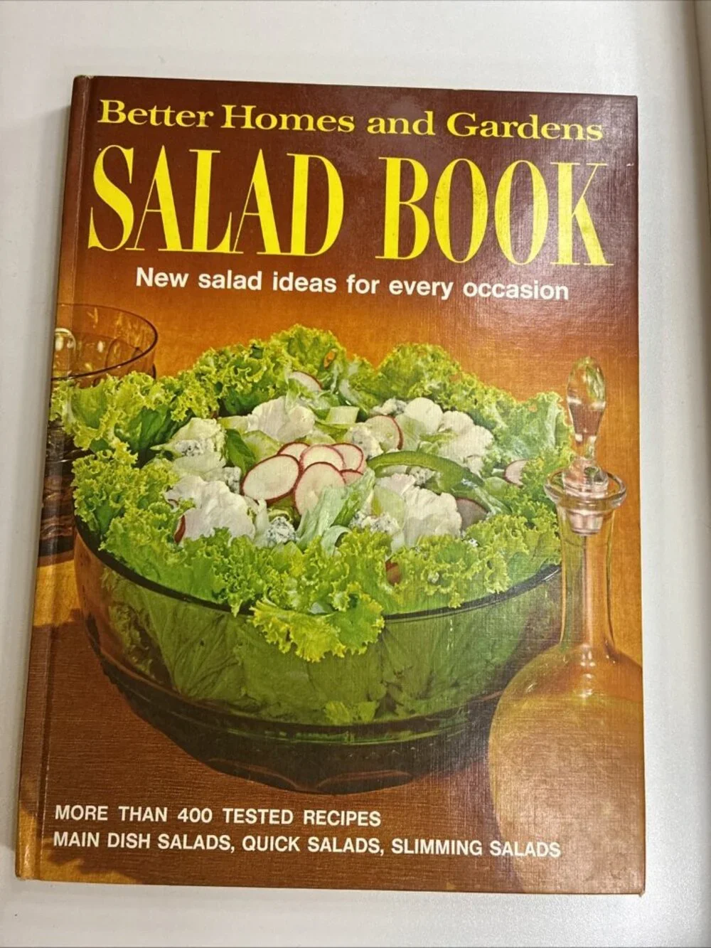 Vintage Better Homes & Gardens Salad Book 1972 2nd Ed. Cookbook Recipes